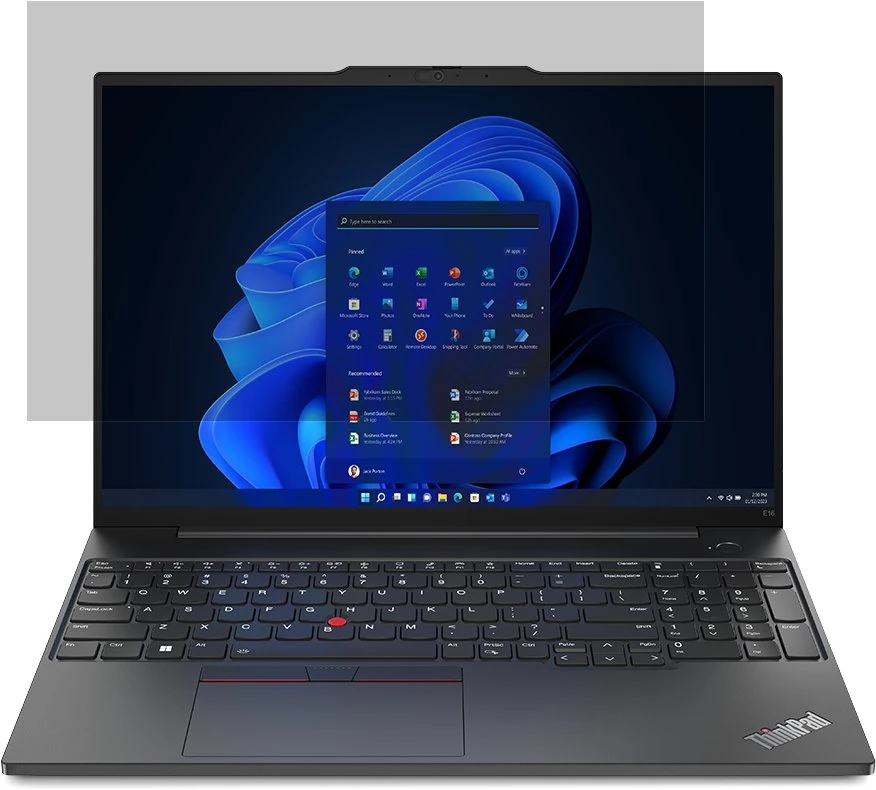 „LENOVO“ 16 COLIŲ „PREMIUM CLARITY“ PRIVATUMO FILTRAS, SKIRTAS „P16/T16 GEN1“ (16:10)
