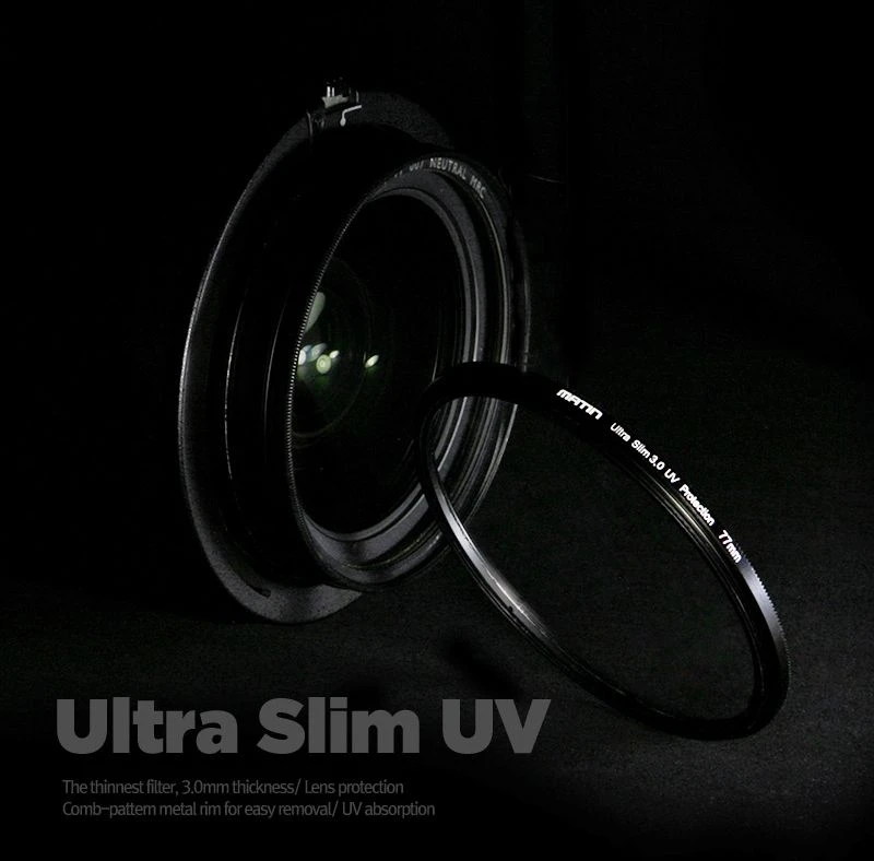 Matin filtras Uv Ultra Slim 3.0 Matin filtras 37mm