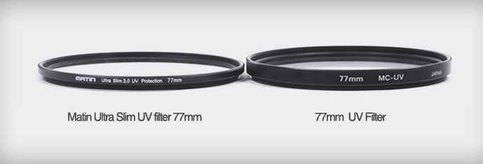 Matin filtras Uv Ultra Slim 3.0 Matin filtras 37mm