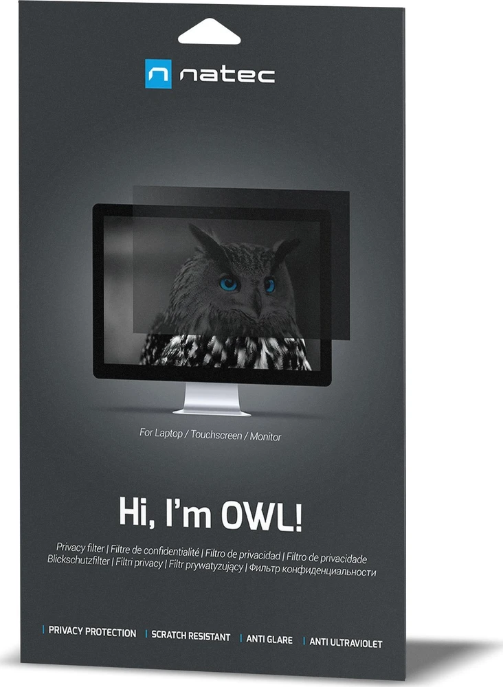 „Natec Owl“ 17,3' 16:9 (383 x 215 mm)