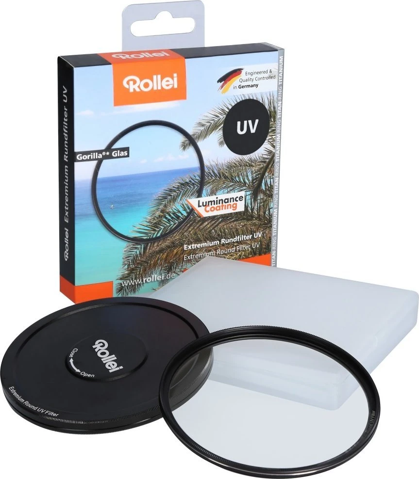 Filtras Rollei 26232 filtras obietywu do aparatu Ultrafioletowy (UV) filtras do aparatu 5,2 cm