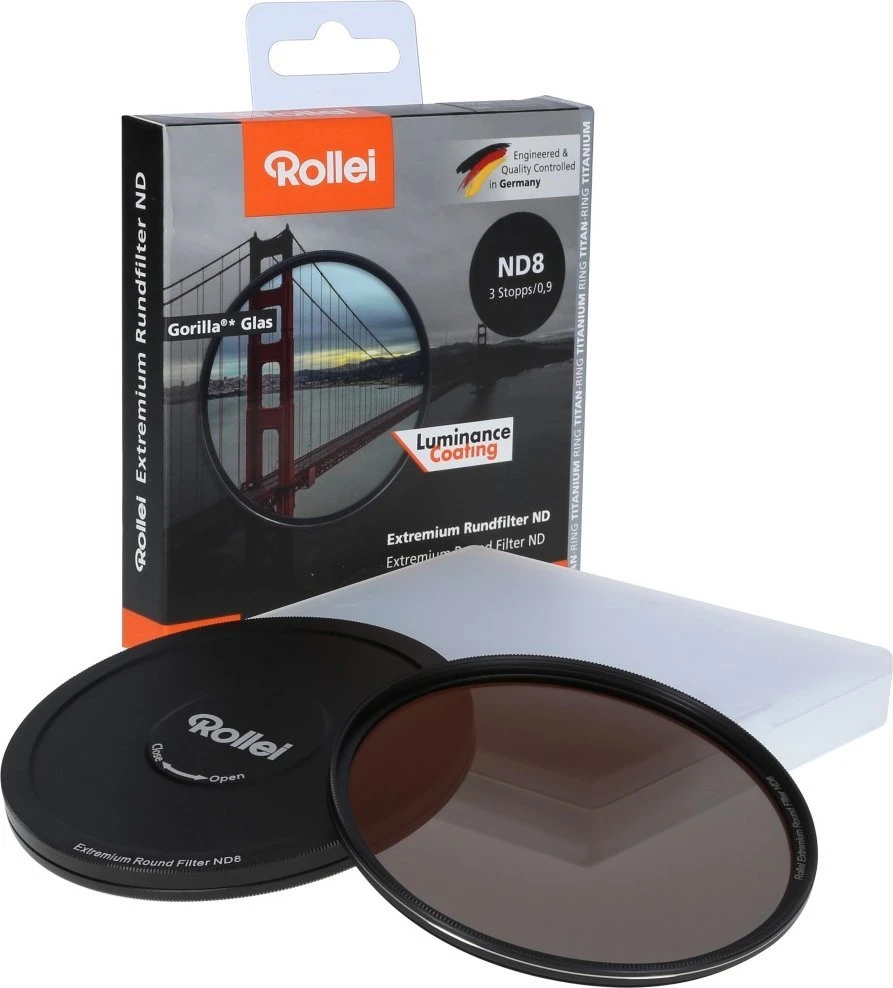 Filtras Rollei 26250 filtras obietywu do aparatu Filtras kamery o neutralnej gęstości 5,2 cm
