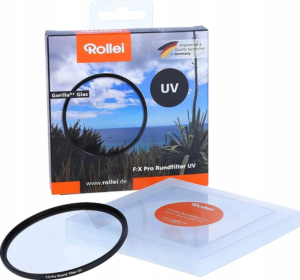Filtras Rollei Rollei 26233 filtras obietywu do aparatu Ultrafioletowy (UV) filtras do aparatu 5,5 cm