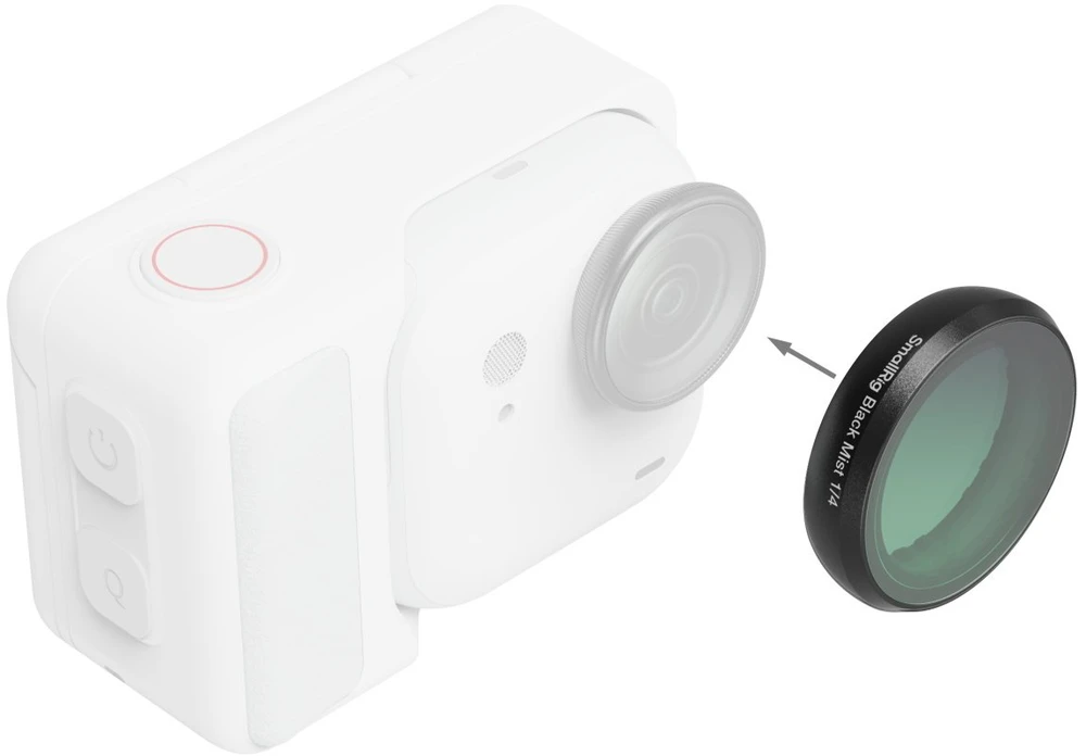 Filtras SmallRig Juodas Mist Filter Kit for Insta360 GO Ultra (5863)