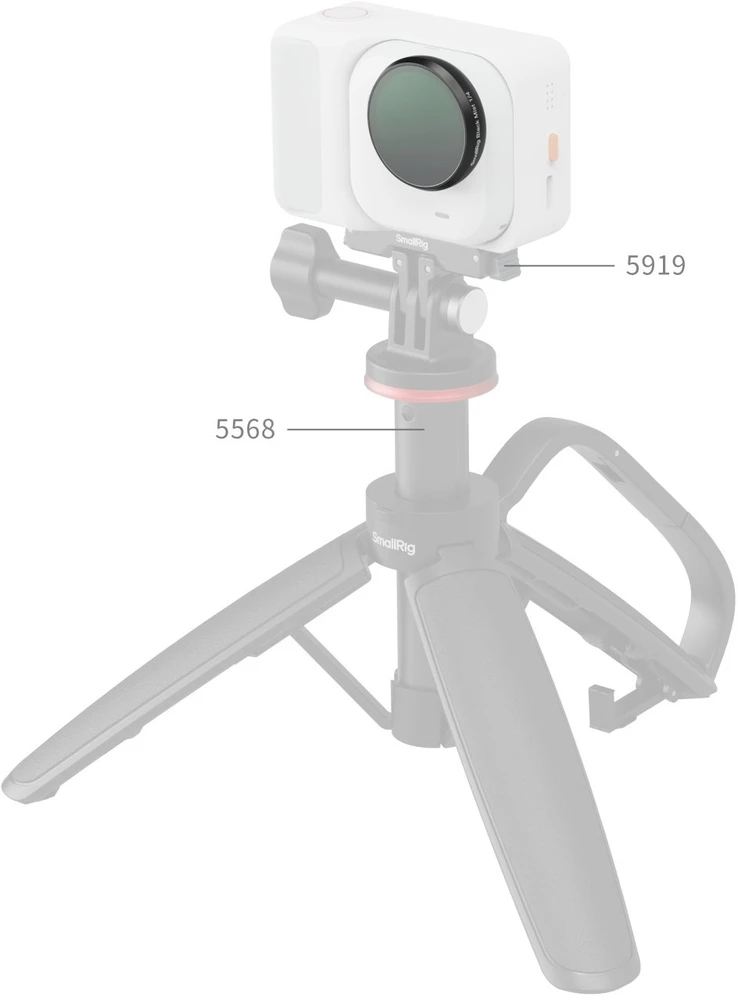 Filtras SmallRig Juodas Mist Filter Kit for Insta360 GO Ultra (5863)