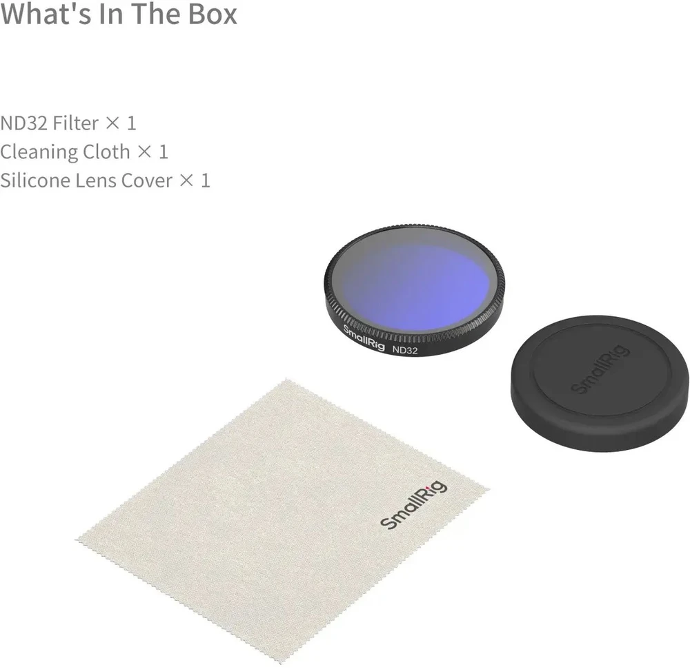 Filtras SmallRig ND32 Filter for DJI Osmo Action 6 (6085)
