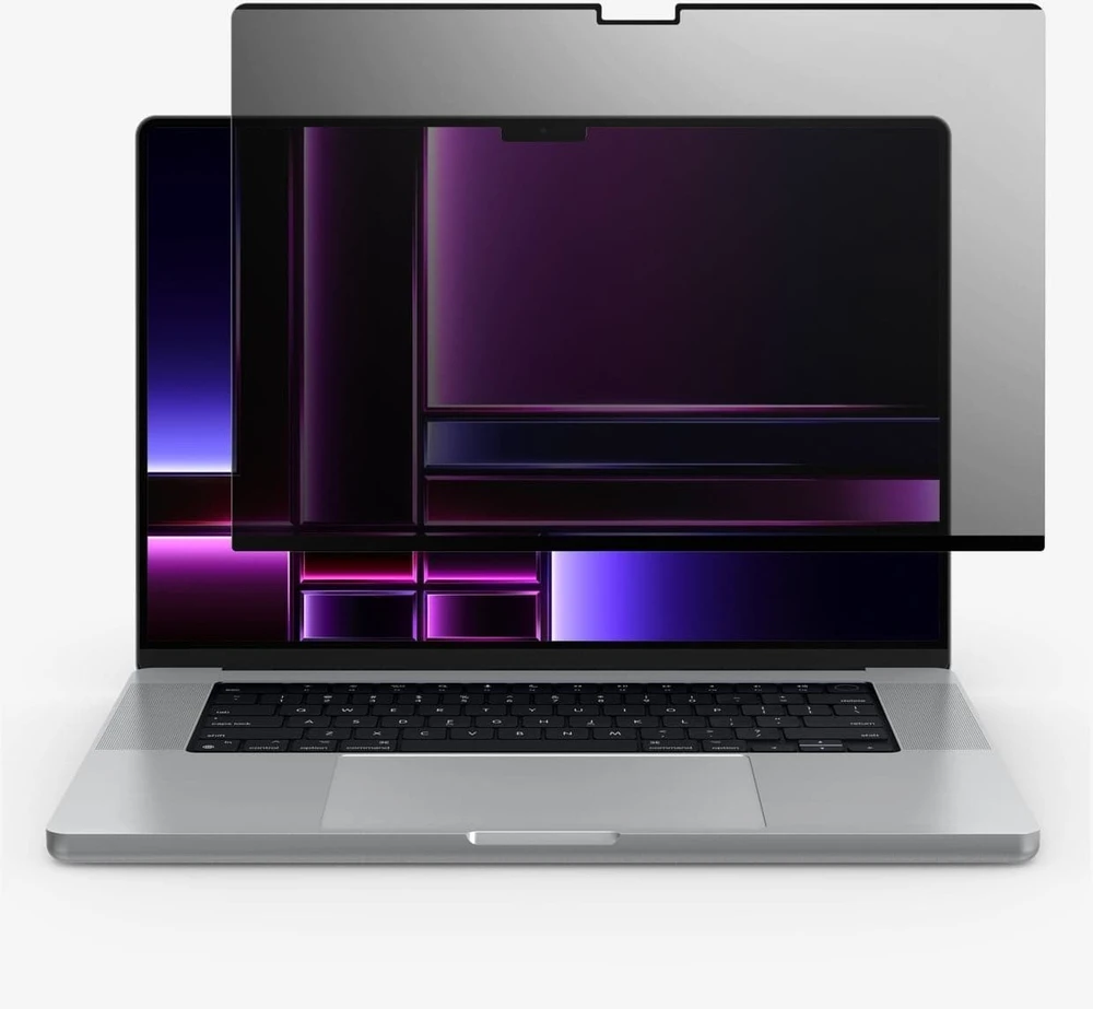 Spigen „SafeView“ 1 pakuotė – „MacBook Pro 16“ M4 2024/M3 2023/M2 2023/M1 2021
