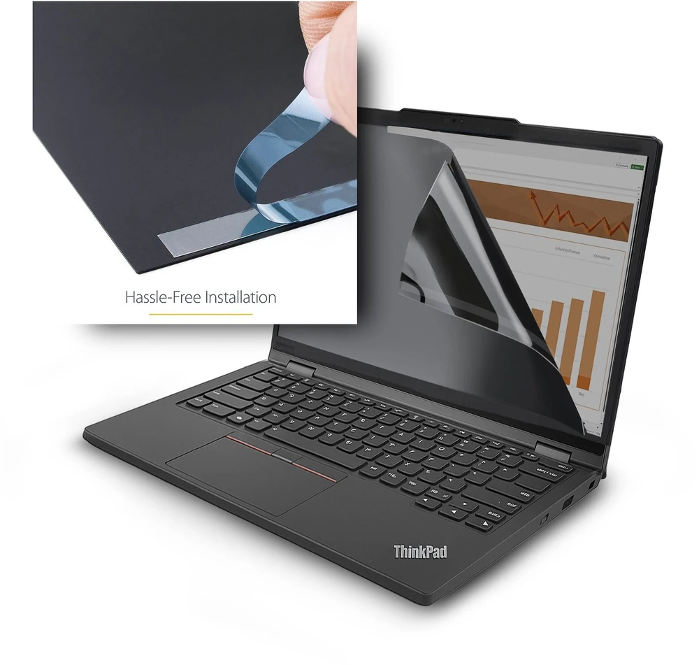 Filtras StarTech Lenovo X13 Yoga Gen 4 Bright Privacy Screen Filter with Touch Flip-Over 75 Light Transmittance Anti-Glare
