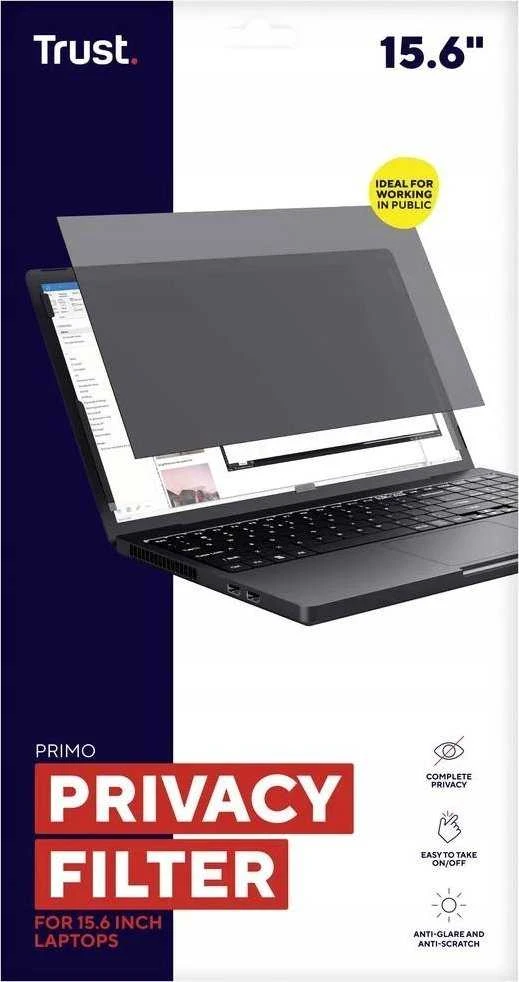 „Trust Primo“ – privatumo filtras 15,6 colio (39,6 cm) nešiojamajam kompiuteriui