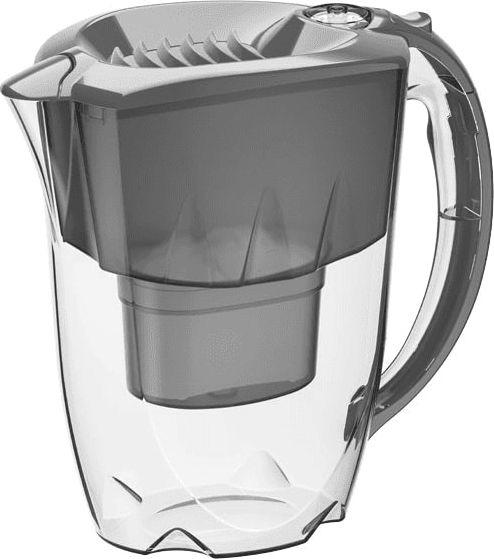 Aquaphor vandens filtravimo ąsotis 2,8 l, plastikinis, pilkas, jonų mainų sistema, 500598_IRL