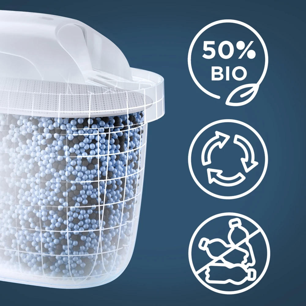 Vandens filtras Brita, 2.4 l, ruda +DOVANA Brita gertuvė
