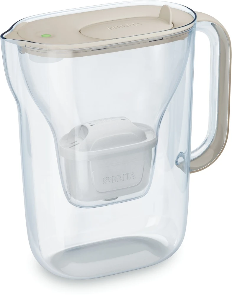 Vandens filtras Brita, 2.4 l, ruda +DOVANA Brita gertuvė