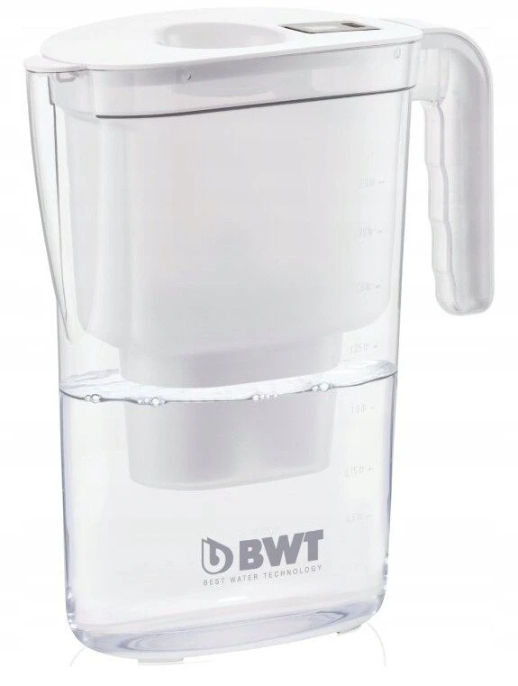 Filtravimo ąsotis BWT Filtravimo ąsotis wodę Vida 2.6 l Baltas + 4 įdėklai magnezowe