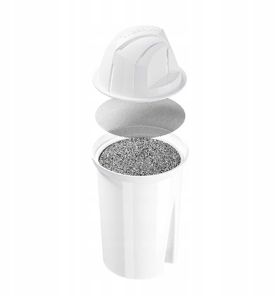 Filtravimo ąsotis Wessper D2 Borosilicate balta