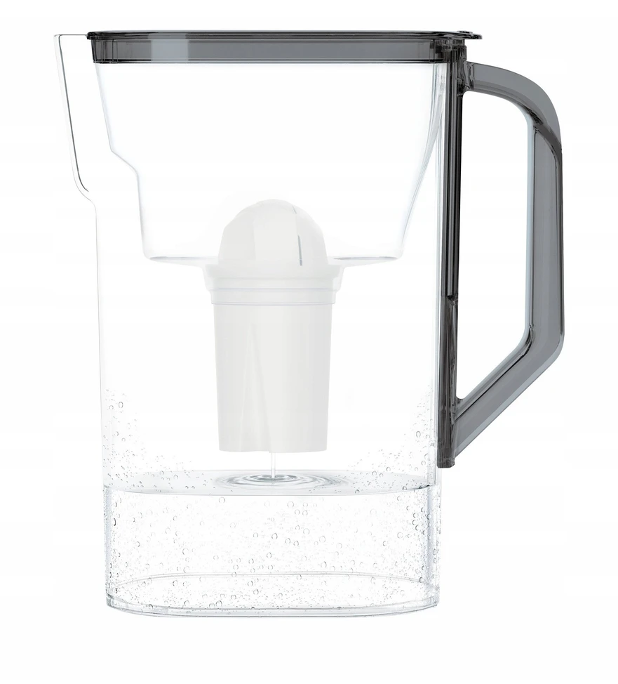 Filtravimo ąsotis Wessper Dzbanek Wessper D3 SLIM FutureFlow Aquaclassic (WES206-FF-BK)