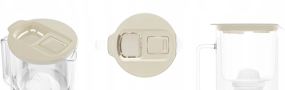 Filtravimo ąsotis Wessper ąsotis Wessper D4 BOROSILICATE MINI futureflow™ Aquaclassic (WES209-FF-BG)
