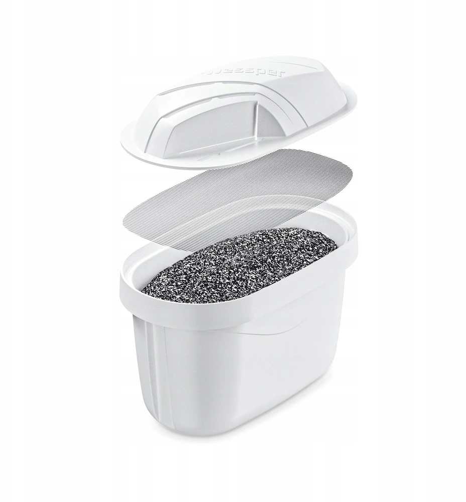 Filtravimo ąsotis Wessper D2 Borosilicate FutureFlow Aquamax (WES201-FF-WH)