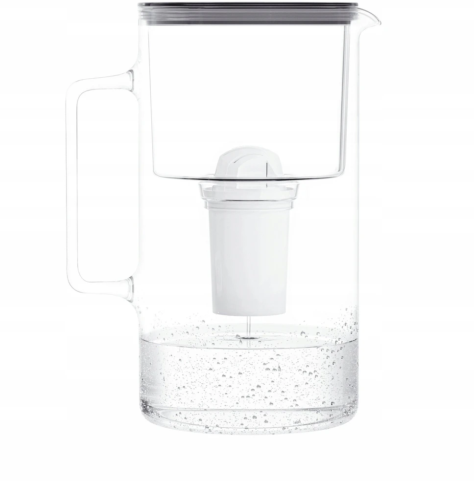 Filtravimo ąsotis Wessper Dzbanek Wessper D2 Borosilicate FutureFlow Aquaclassic (WES202-FF-BK)