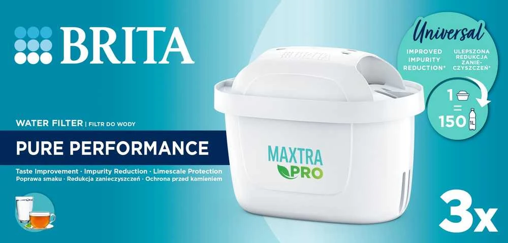 Brita MX+ Pro Pure Performance filtras, 3 vnt.