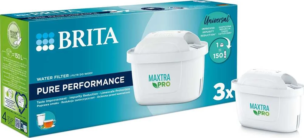 Brita MX+ Pro Pure Performance filtras, 3 vnt.