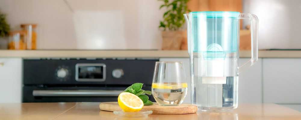 Filtro ąsotis Wessper AquaMax Basic mėtų spalvos