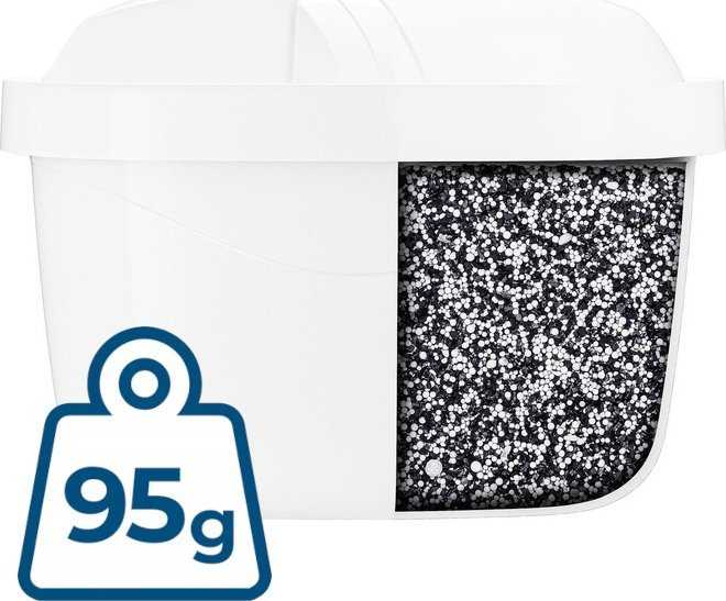 Filtro ąsotis Wessper AquaMax Basic pilkas