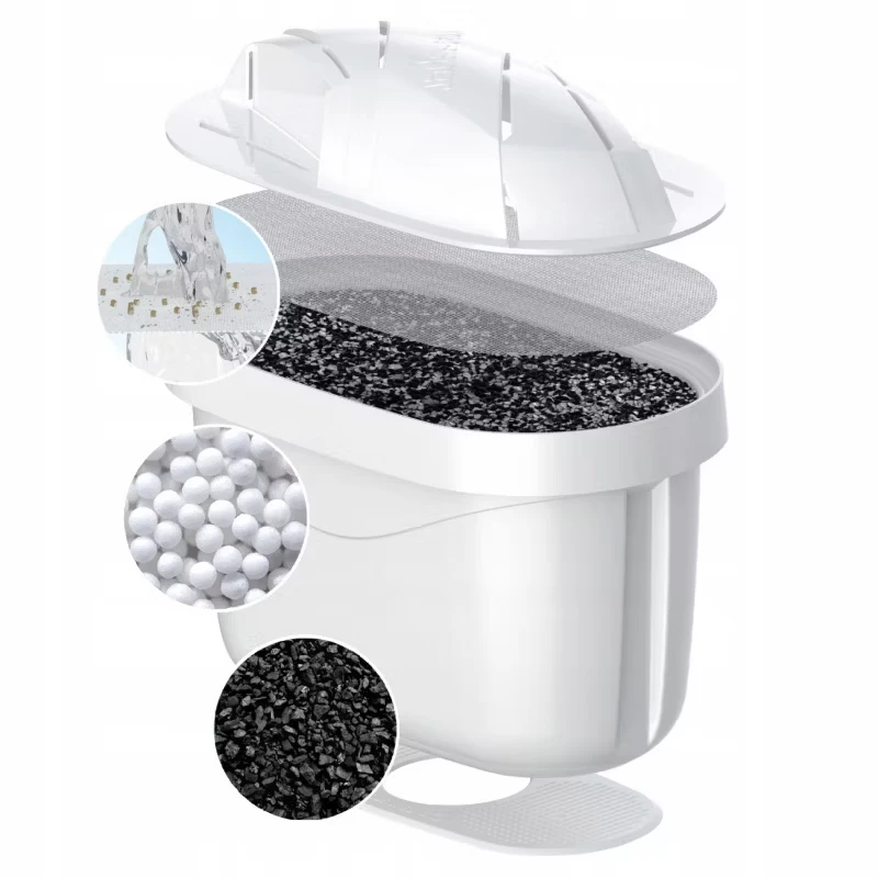 Vandens filtravimo ąsotis Wessper Aquamax Crystalline + 1 vandens filtras | tamsiai mėlynas