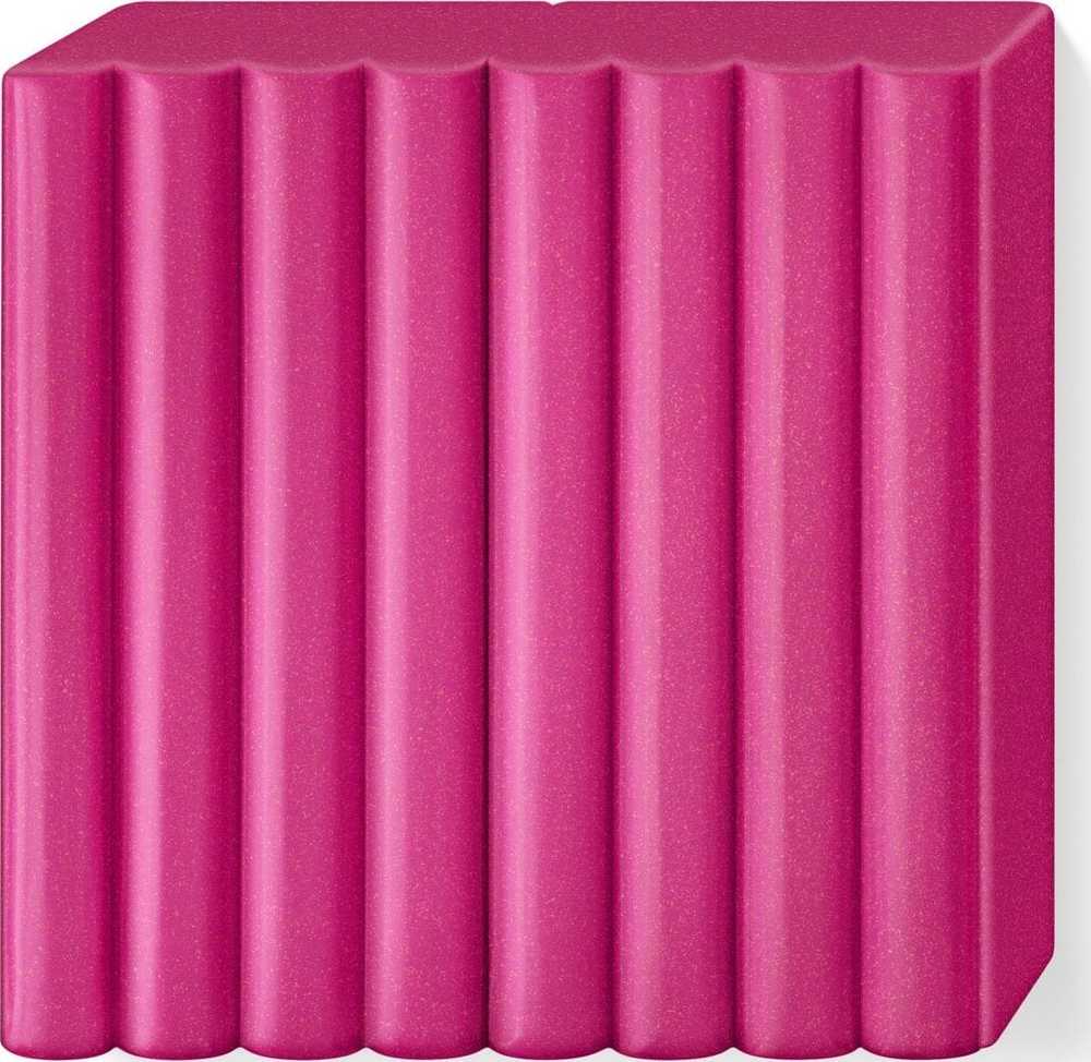 Fimo efektinė termoreaktyvi masė, 57 g, bordo spalvos metalinė spalva, Staedtler