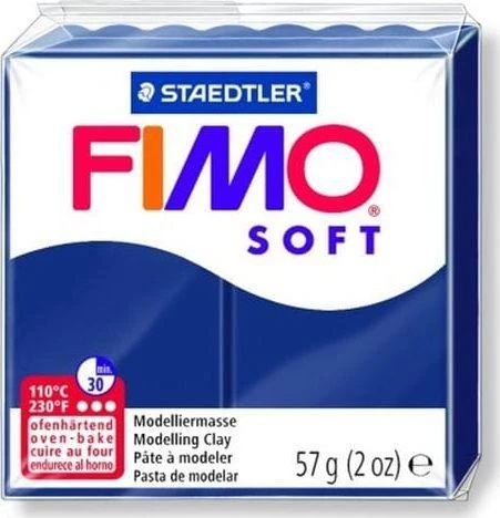 Modelinas Fimo, 56g, tamsiai mėlynos spalvos