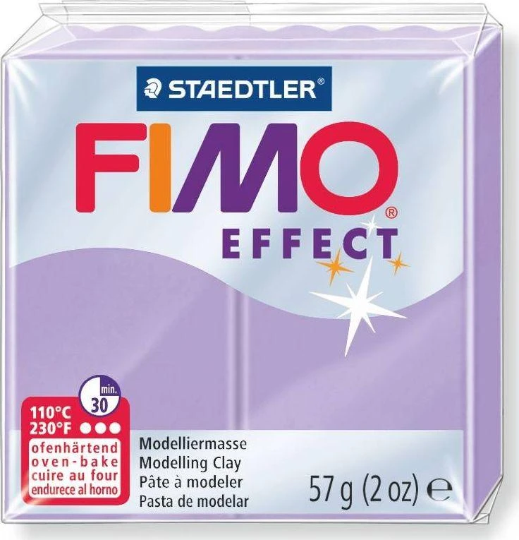 Modelinas FIMO Soft, 57 g, pastelinės alyvinės spalvos
