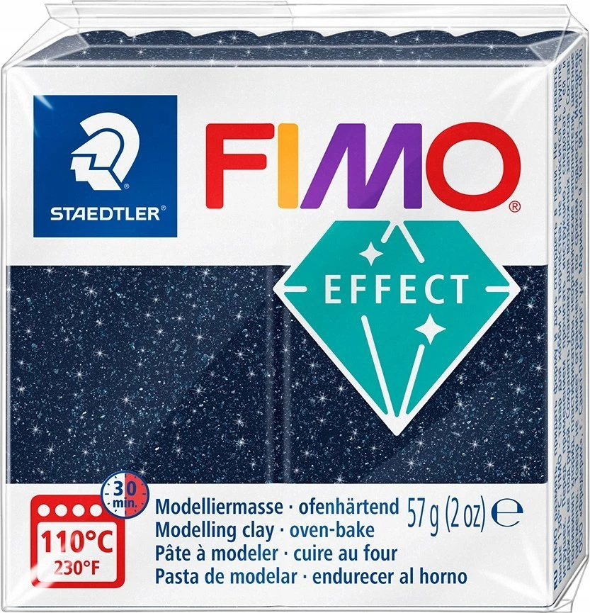 Fimo FIMO Mod.masse Effect 57g Galaxy blau mažmeninė prekyba