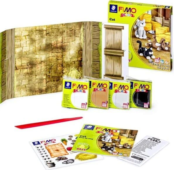 Fimo FIMO Set Mod.masse Fimo kids F&P kat