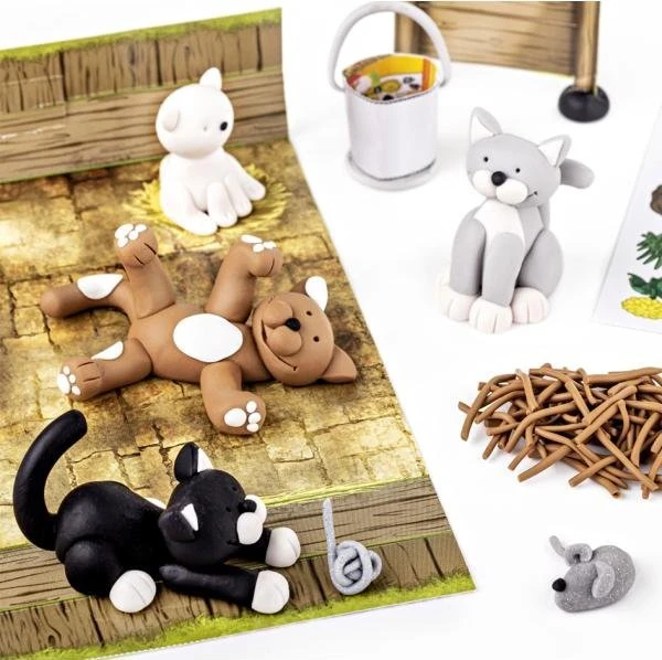 Fimo FIMO Set Mod.masse Fimo kids F&P kat