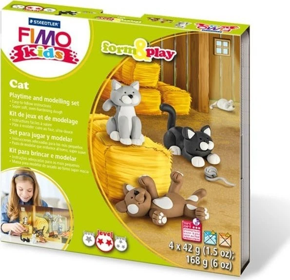 Fimo FIMO Set Mod.masse Fimo kids F&P kat