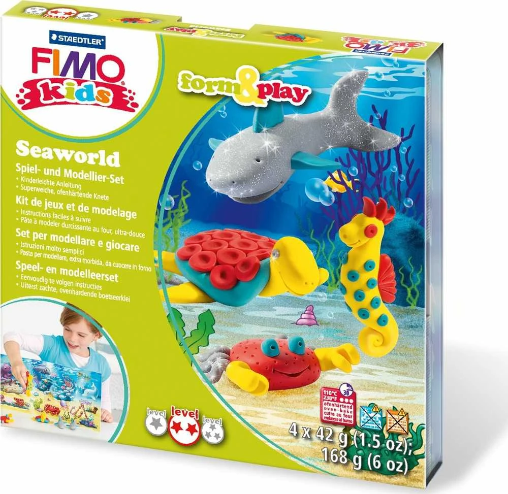 Fimo FIMO Set Mod.masse Fimo kids F&P seaworl