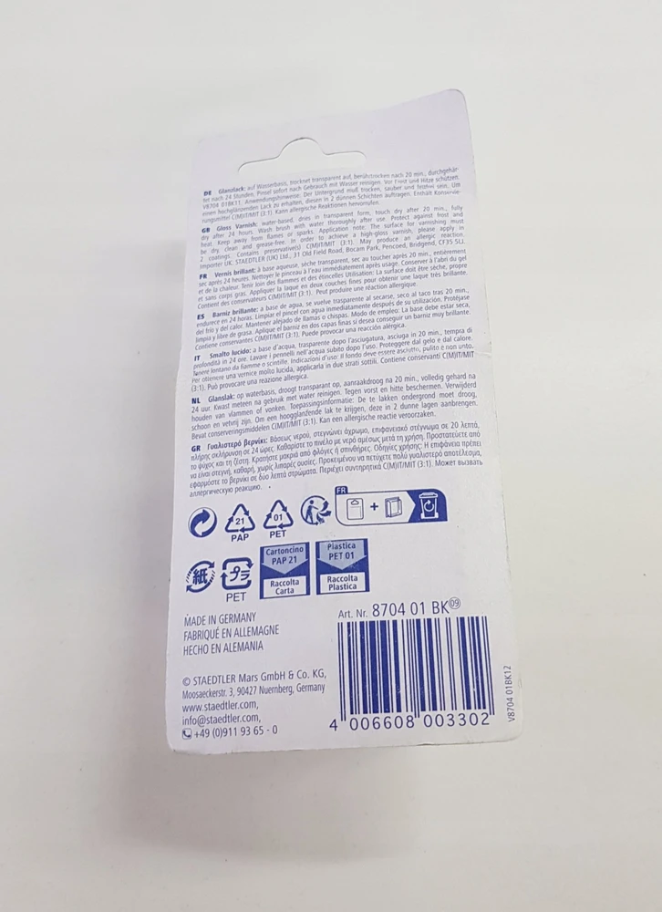 FIMO - Acces blizgus lakas 35 ml (8704 01 BK)