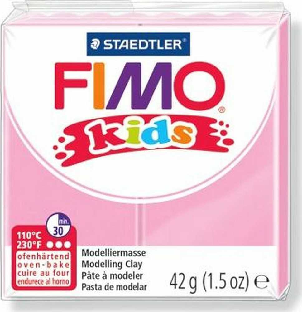 Fimo termoreaktinga plastikinė masė Kids rožinė 42g
