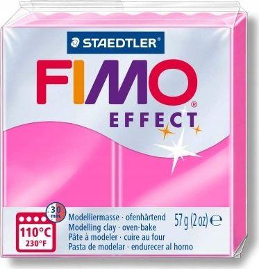 Fimo 57 g polimerinė masė - Neoninis efektas - Fuksia