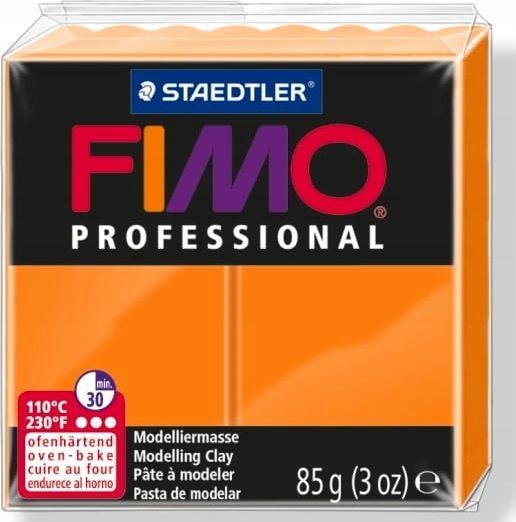 Modeliavimo masė - Fimo Professional - Oranžinė - 85 g - Kietėja krosnyje - Lengva apdoroti