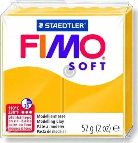 Modelinas Fimo, 56g, saulėgrąžų spalvos