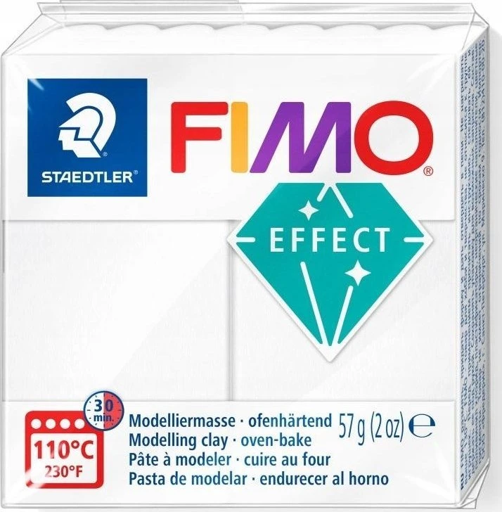 Fimo Modelino masė Effect 57g Galaxy žalia