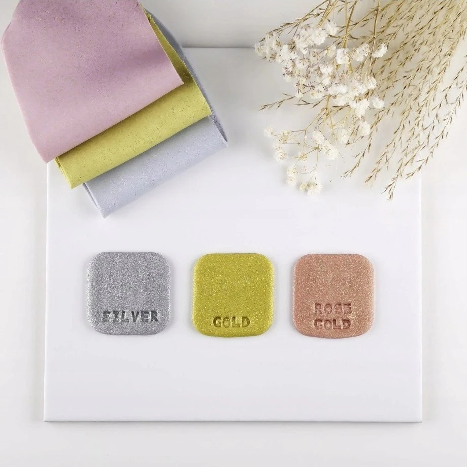 Modelinas FIMO Effect, 57 g, blizgios sidabrinės spalvos