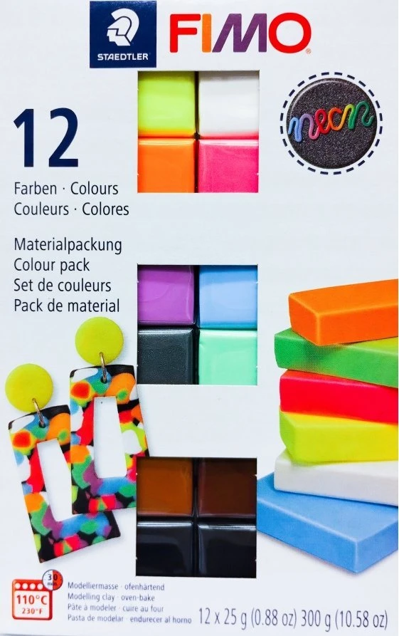 FIMO - Neoninių efektų rinkinys (8013 C12-3)