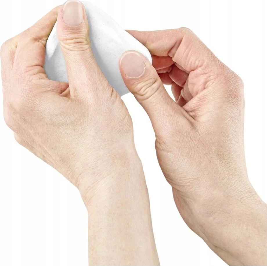 Modelinas Fimo, 56g, švytintis baltos spalvos