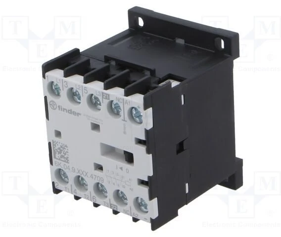 Finder Galios kontaktorius 3 Z 1 R, 9A-400V AC3, 24V DC 6K.04.9.024.4709