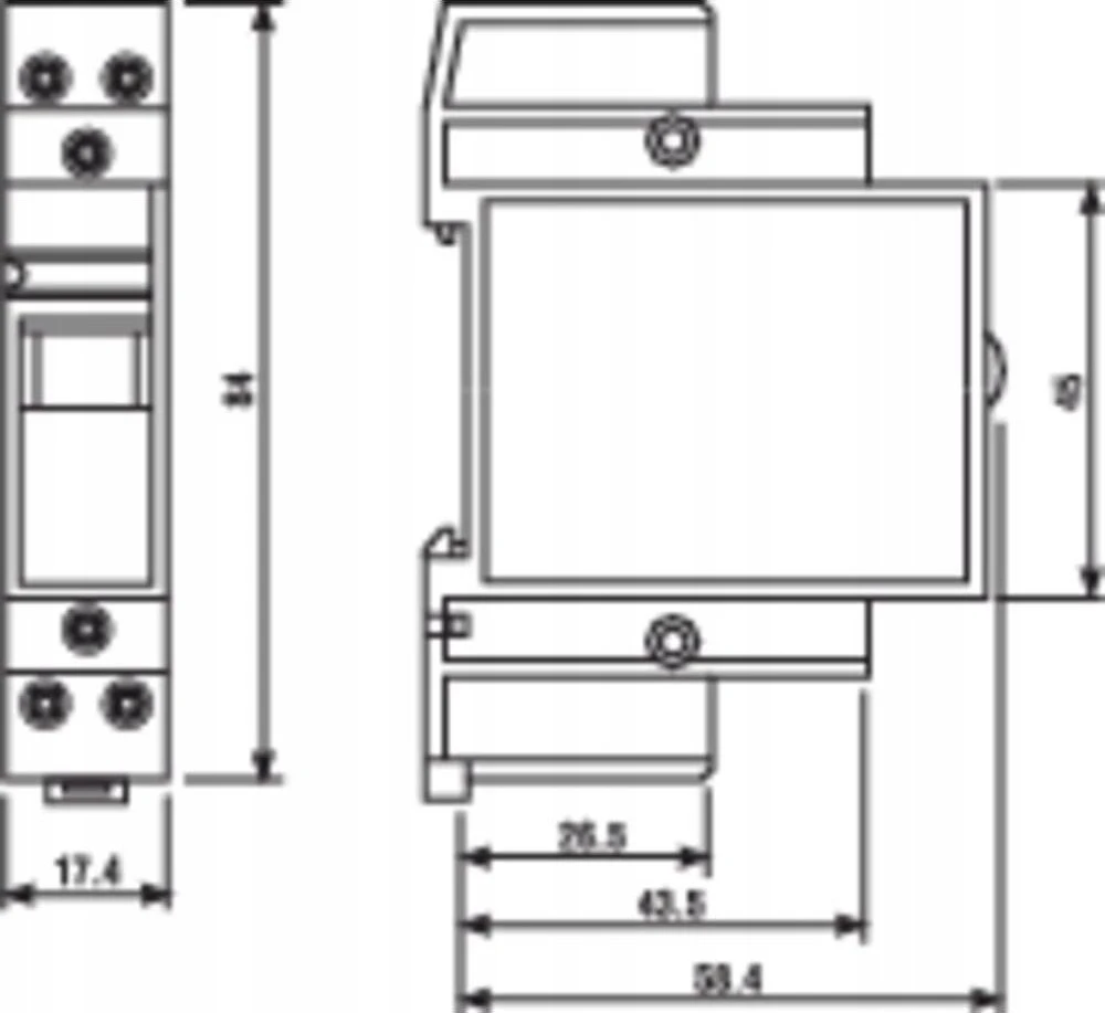 FINDER 22.23.9.024.4000 Modulinė galios relė 1Z 1R 20A 24V DC, AgSnO2 kontaktas 22.23.9.024.4000