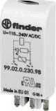 Finder LED šviesos slopinimo sistema 110- 240V AC / DC (99. 02. 210. 98)