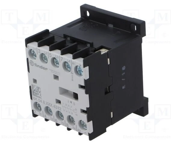 Finder Galios kontaktoriuss 4 Z, 12A-400V AC3, 230V AC 6K.04.8.230.4312