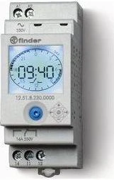 Finder Elektroninis savaitinis / dienos programuotojas 1P 230V AC (12.51.8.230.0000)
