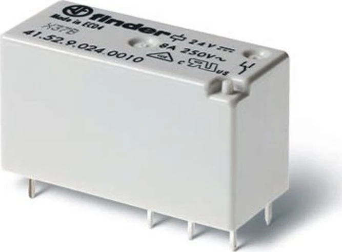 Finder Przekaźnik 2P 8A 12V DC 41.52.9.012.0010 Finder, Finder, F41-52-9-012-0010.